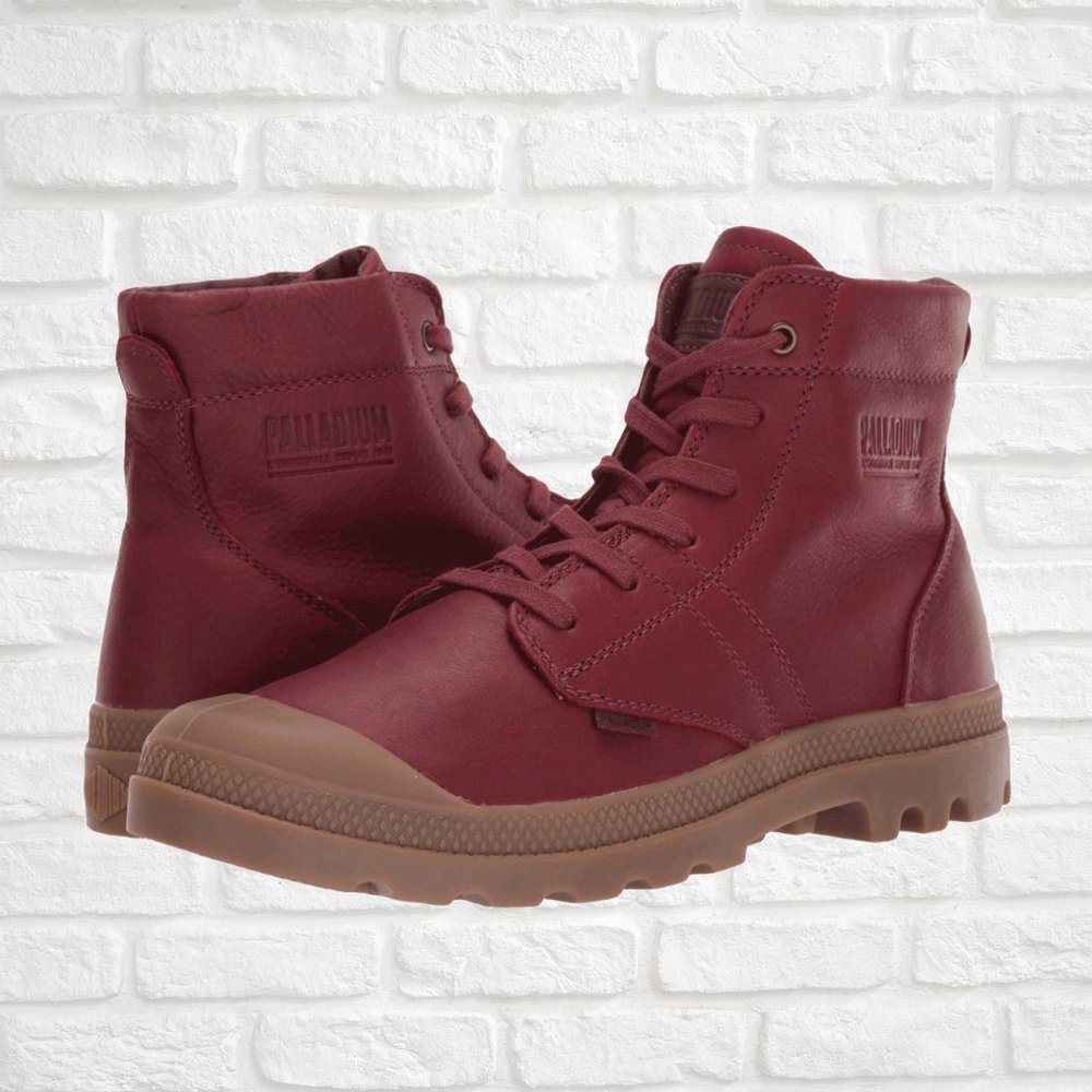 Mens Palladium Pallabrousse Leather Boots